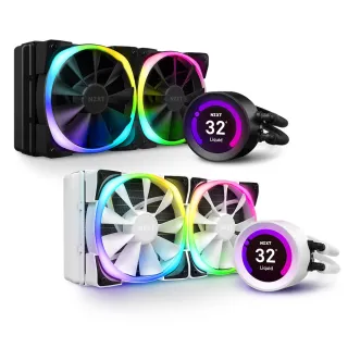 【NZXT 恩傑】Kraken Z53 RGB 液晶水冷 240mm 一體式水冷散熱器(頂級Z系列2.4吋真彩液晶)