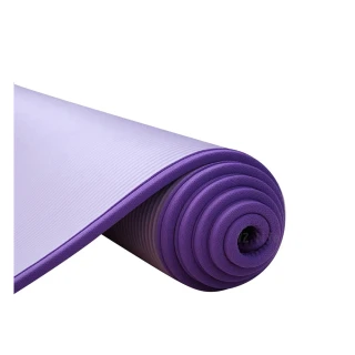 【Crazy yoga】包邊NBR高密度瑜珈墊-10mm-同色包邊(防滑瑜珈墊 10mm瑜珈墊 NBR高密度瑜珈墊)