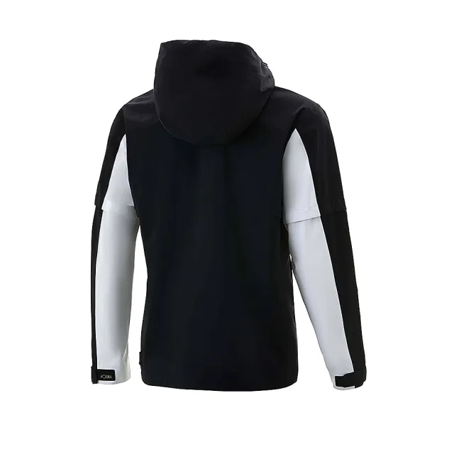 【HONMA 本間高爾夫】男款防雨撞色運動連帽拼雙色外套HMJC302R505(M-XXL 黑色 米)