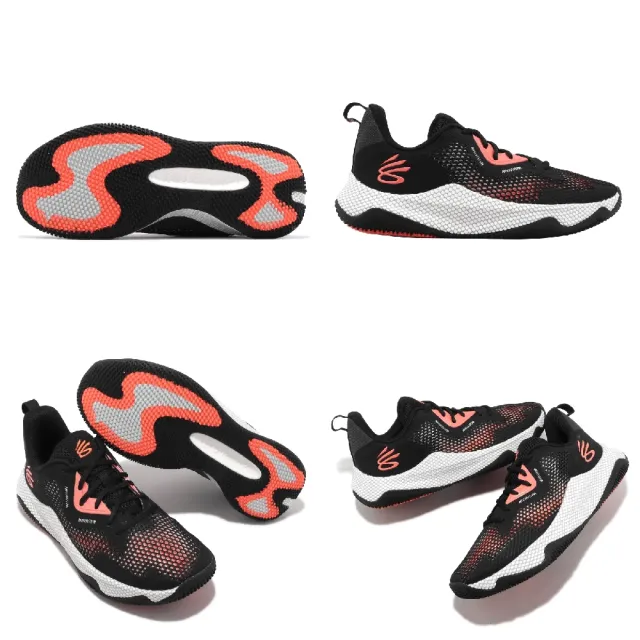 【UNDER ARMOUR】籃球鞋 Curry HOVR Splash 3 男鞋 黑 白 支撐 Black Beta UA(3026899001)