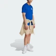 【adidas 愛迪達】TS Cloud Tee 男 短袖 上衣 T恤 亞洲版 經典 三葉草 寬鬆 純棉 藍(IL5154)