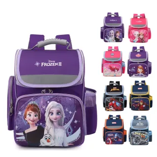 【DF 童趣館】正版迪士尼多款熱門明星超輕護脊透氣書包-多款可選