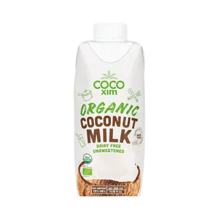 【COCO XIM】100%有機椰漿 純植物奶 330ml*12入(有機認證/純植物奶)