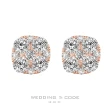 【WEDDING CODE】14K金 65分鑽石耳環 3193(天然鑽石 618 禮物)
