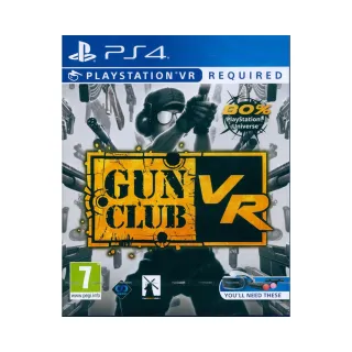 【SONY 索尼】PS4 槍械俱樂部VR Gun Club VR(英文歐版 PSVR專用)