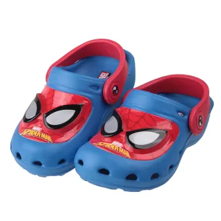 【布布童鞋】Marvel蜘蛛人電眼紅藍色兒童電燈布希鞋(B3N402A)