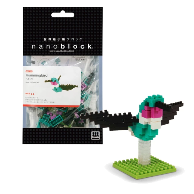 nanoblock 河田積木 動物系列-蜂鳥(NBC-078)