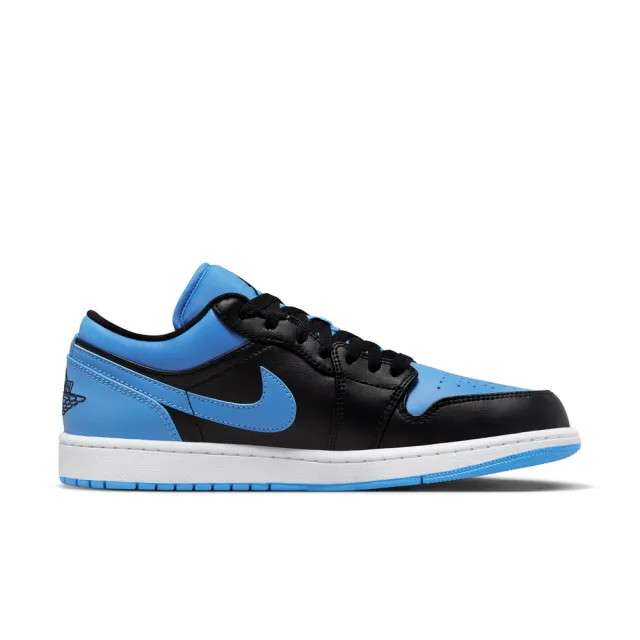 NIKE 耐吉】AJ1 Air Jordan 1 Low University Blue 大學藍黑休閒鞋男鞋