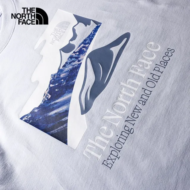 【The North Face】TNF 短袖上衣 W S/S PLACE WE LOVE TEE? - AP 女 紫(NF0A86Q6I0E)