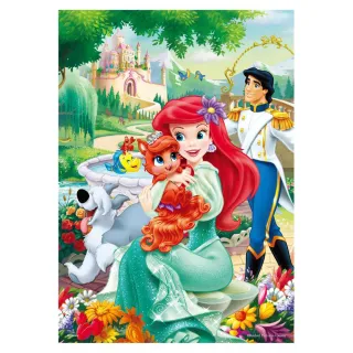 【HUNDRED PICTURES 百耘圖】Disney Princess小美人魚10拼圖108片(迪士尼)