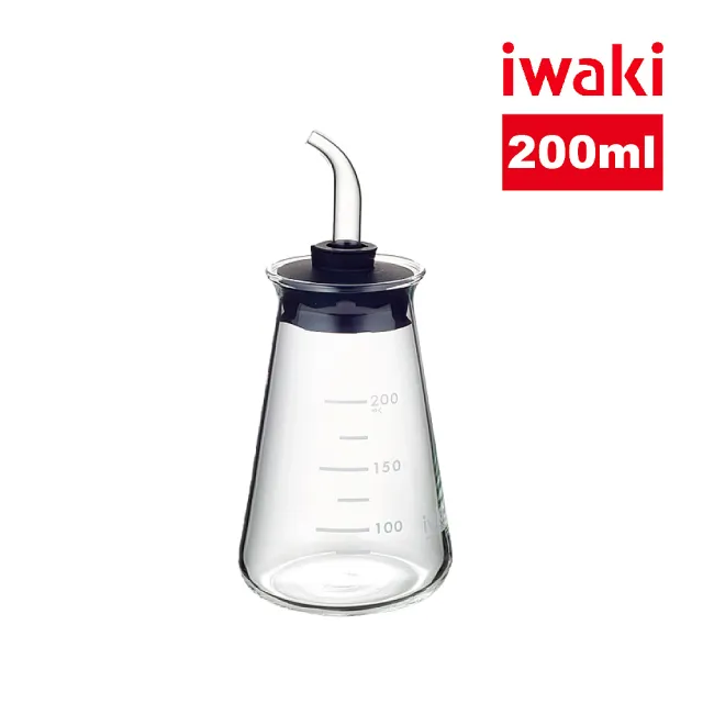 【iwaki】日本品牌耐熱玻璃調味料罐(200ml)