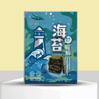芝麻杏仁海苔脆片x4包(32g/包)