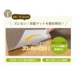 【日本SANKO】日本製 六角型 防貓抓止滑 寵物 地墊 地毯 一組7入(可機洗綠色保溫保暖)