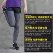 【FREEZONE】瑜珈高彈壓力壓縮褲 2件套組(男女款/支撐加強/輕度包覆/皮拉提斯/快走日常/運動)