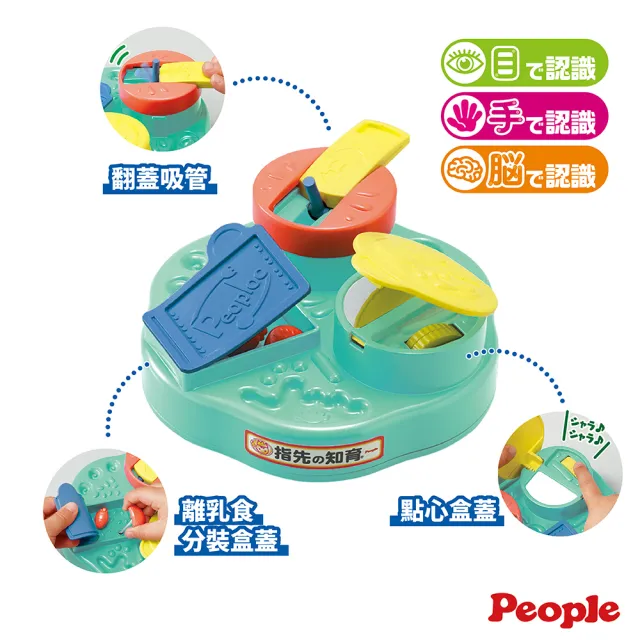 【People】翻蓋手指訓練玩具(10個月-/寶寶玩具/益智玩具)
