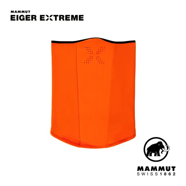 Mammut 長毛象】Eiswand Neck Gaiter 極限艾格舒適保暖圍脖復刻橘#1191