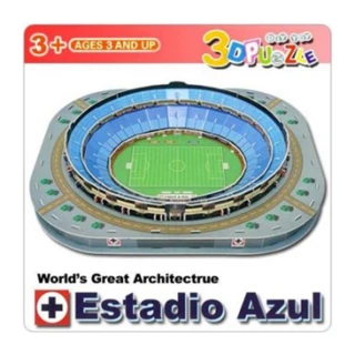 【3D立體拼圖之世界好好玩】墨西哥 Estadio Azul體育場