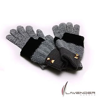 【Lavender】1+1 3用手套-經典系列(灰色)