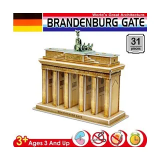 【3D立體拼圖之世界好好玩】德國-布蘭登堡大門