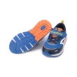 【KangaROOS】20-23cm 氣墊慢跑鞋 藍橘 中大童鞋 KK32376