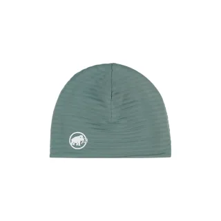 【Mammut 長毛象官方直營】Taiss Light Beanie 保暖輕量機能毛帽 深玉石綠 #1191-01071
