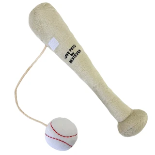【Bestever】棒球寵物玩具(可愛造型玩具有兩種聲響)