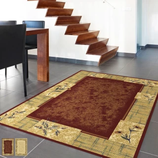 【范登伯格】比利時 芭比典雅絲質地毯-美琪(160x230cm/紅款)