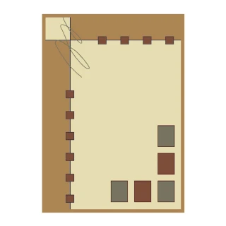 【范登伯格】比利時 帝國極簡絲質地毯-印地安(155x225cm/共三色)