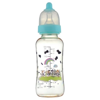 【貝喜力克】防脹氣PES葫蘆型奶瓶300ml(2入)