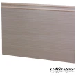 【Maslow】簡約白橡木心板加高型雙人5尺床頭片