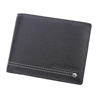 【Roberta Colum】交換禮物  小牛皮可拆式上下翻多卡夾短夾-共2色