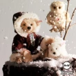 【STEIFF德國金耳釦泰迪熊】愛斯基摩人與北極熊寶寶(限量版泰迪熊)
