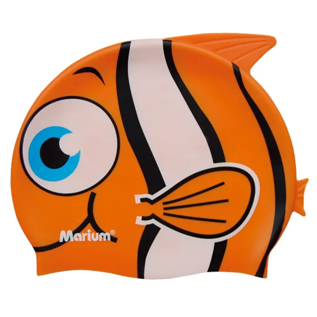 【≡MARIUM≡】矽膠泳帽-小丑魚 - 兒童尺寸(MAR-7608D)