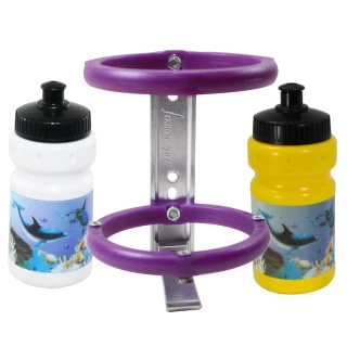 鐵馬行3D兒童水壺+多功能水壺架