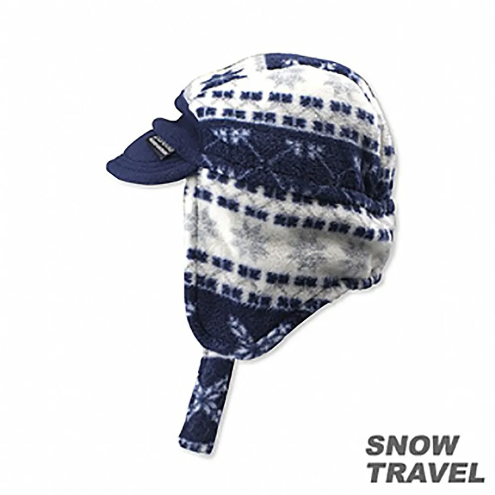 【SNOW TRAVEL】PORELLE防水透氣雙面帽(藍色)