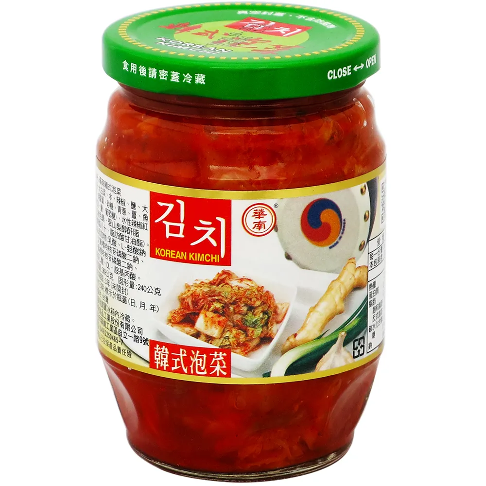 【華南】韓式泡菜369g(369g)