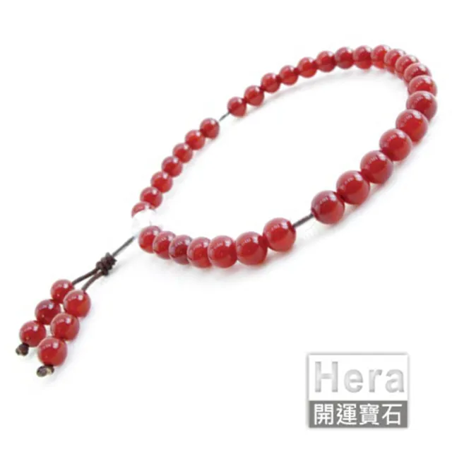 【HERA 赫拉】ll現貨llHERA趨吉避凶紅玉髓唸珠/33顆(現貨瘋搶中)