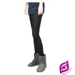 【GLANZ 格藍絲】台灣製320丹 韓版究極顯瘦塑身美腿內搭九分襪(經典透膚斜格紋)