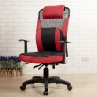 【BuyJM】台灣製3D專利坐墊大護腰多功能高背辦公椅/電腦椅(五色可選)