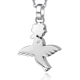 【GIUMKA】項鍊．幸運白鴿．銀色(新年禮物．送禮)