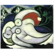 【開運陶源】Pablo PICASSO布羅 畢卡索- 躺著的女人(世界名畫 小幅)