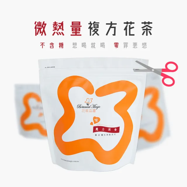 【花草巫婆】冬茶 魔力消食三角立體茶包7.05gx12入(斯里蘭卡紅茶、仙楂、麥芽、橙皮、決明子)