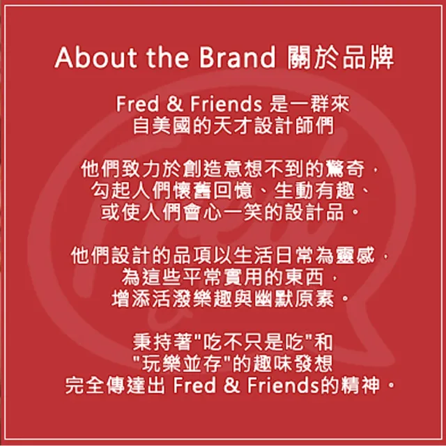 【Fred & Friends】Bread Head 麵包轉印造型模具