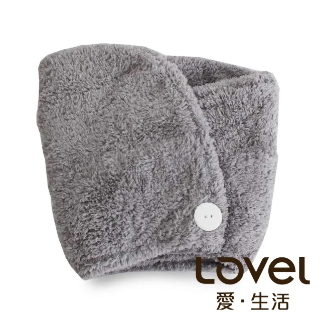 【Lovel】7倍吸水抗菌超細纖維浴帽(共9色)