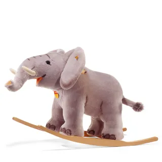 【STEIFF德國金耳釦泰迪熊】Riding Elephant 大象(遙遙馬_黃標)