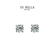 【DI BELLA】完美焦點 0.30ct簡約時尚款鑽石耳環(針式)