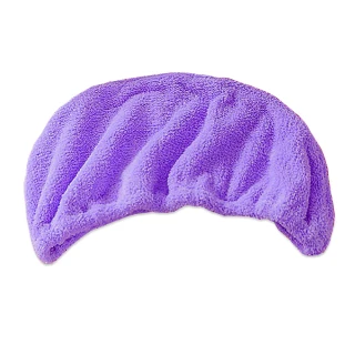 【米夢家居】台灣製造水乾乾SUMEASY開纖吸水紗-快乾護髮浴帽-粉+藍+紫(三入)
