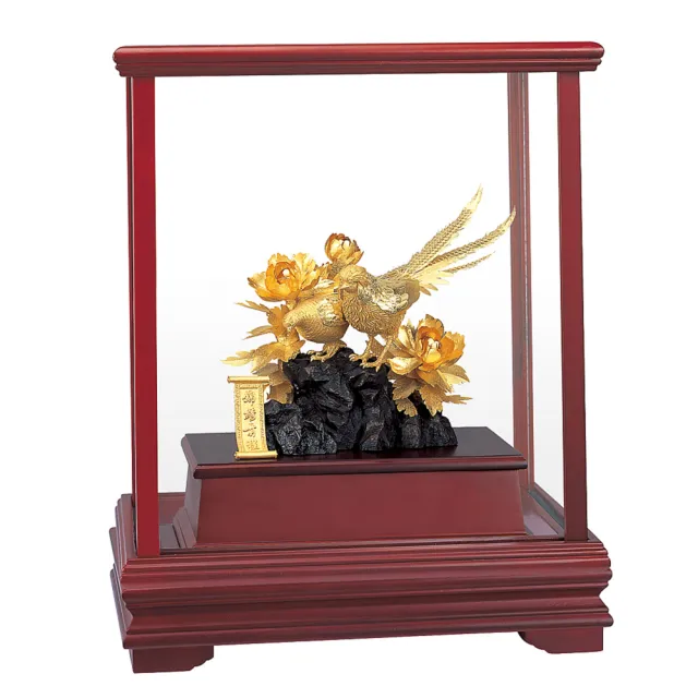 【開運陶源】純金 立體金箔櫥窗禮品(錦繡前程)