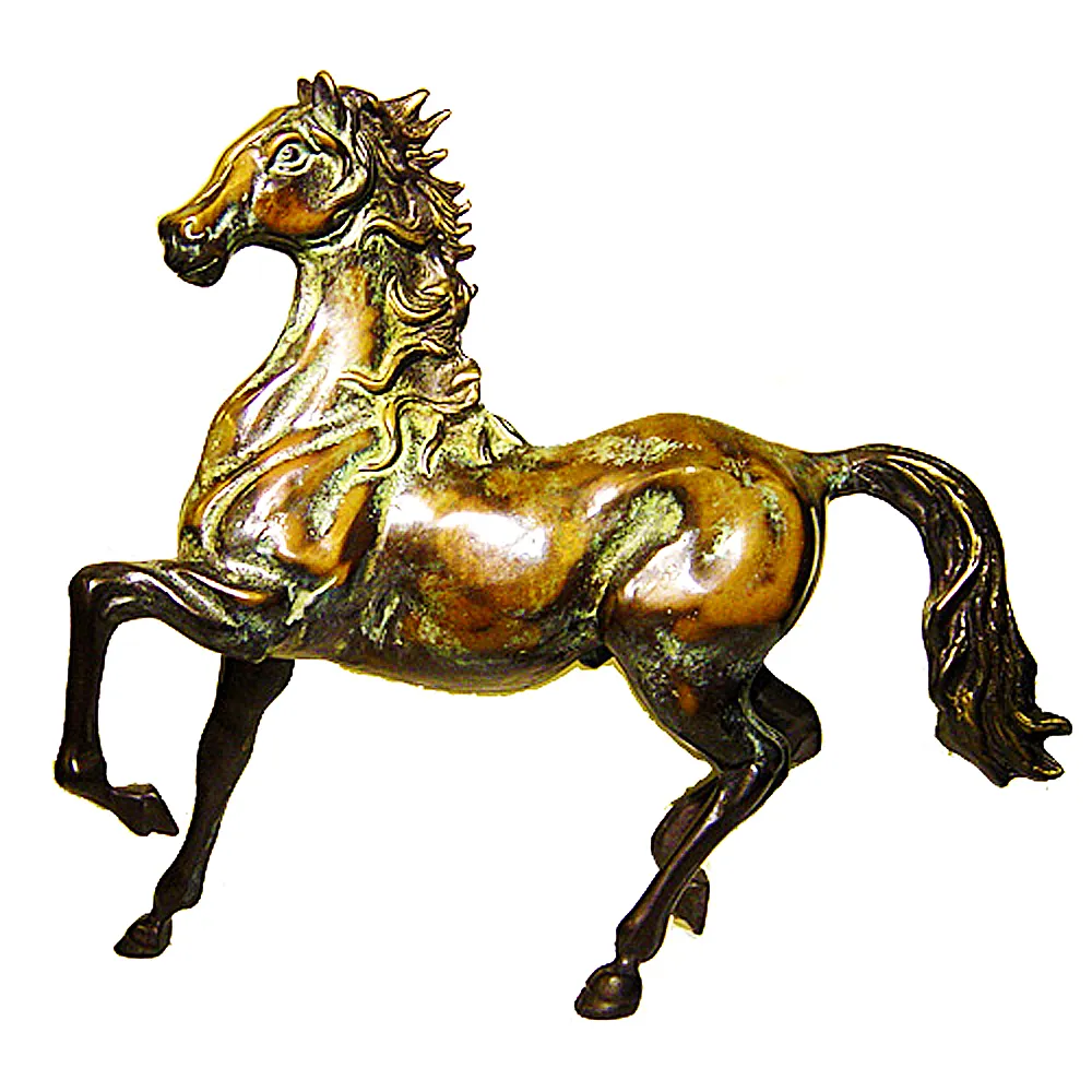 台湾 交趾焼 駿馬 開運 招運 幸運 置物