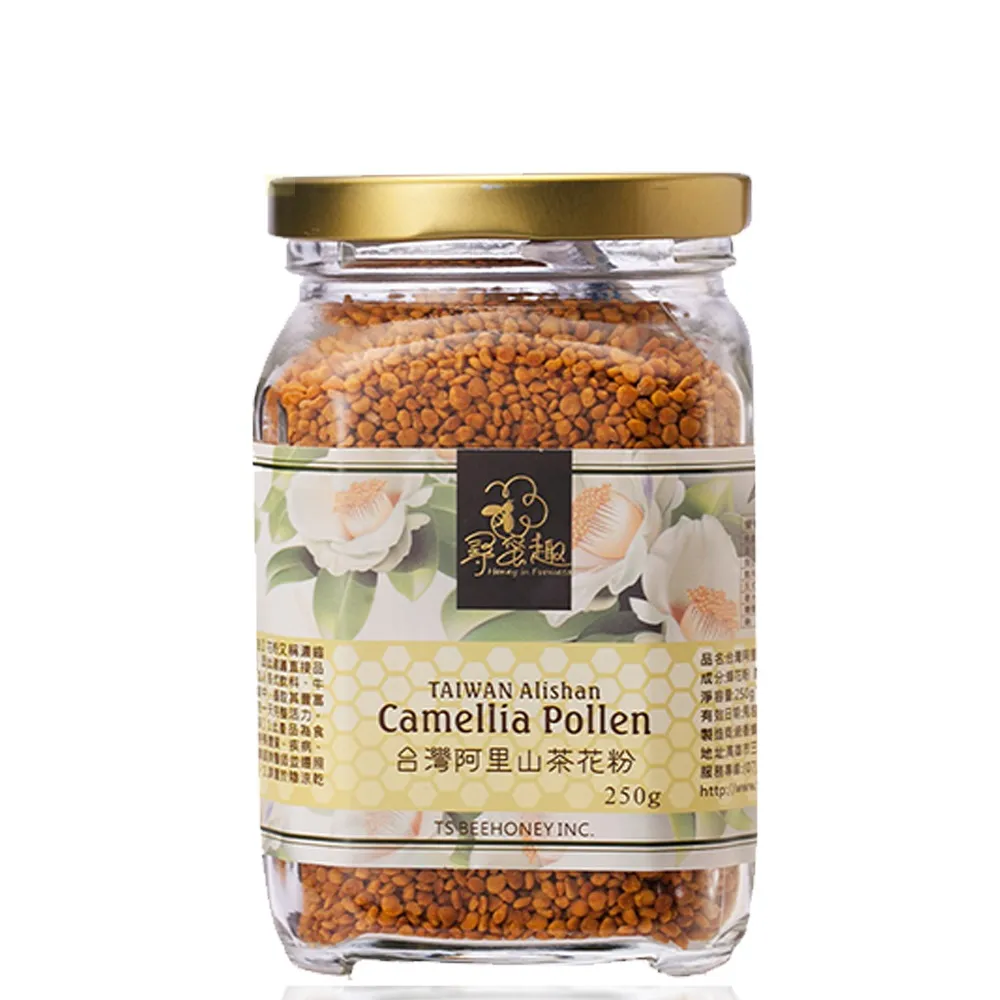 【尋蜜趣】台灣阿里山茶花粉(250g/罐)